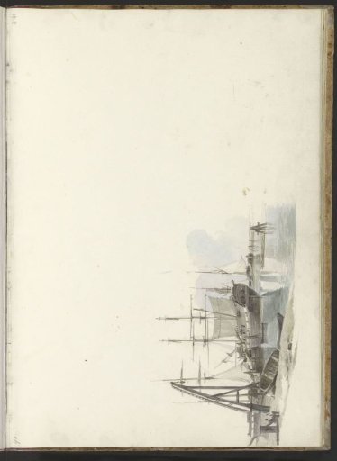 Ships in a harbor