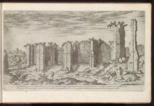 Ruins of the Baths of Caracalla in Rome