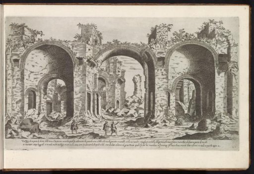 Ruins of the Baths of Caracalla in Rome