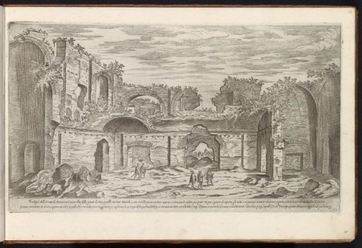 Ruins of the Baths of Caracalla in Rome