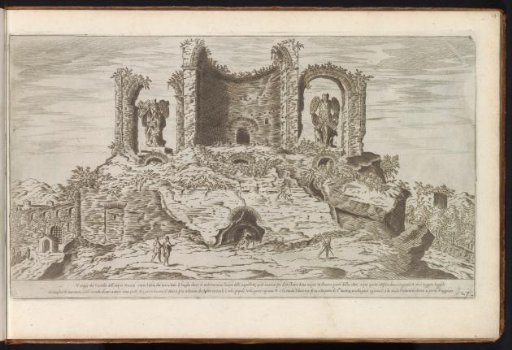Ruins of the Trophies of Marius in Rome