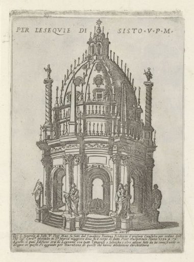 Monument to Pope Sixtus V