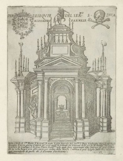 Monument of Alessandro Farnese in Santa Maria in Aracoeli, Rome