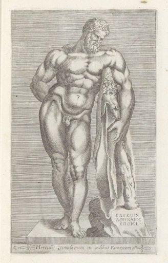 Sculpture of Hercules