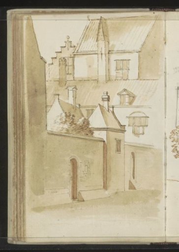 Wall of a courtyard