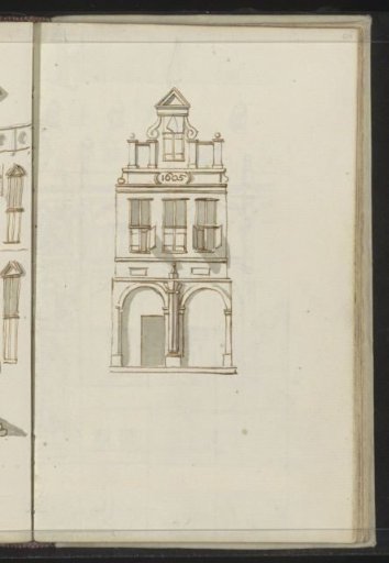 Gable top with scrollwork, probably in Nijmegen