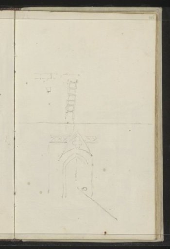 Gate and a ladder