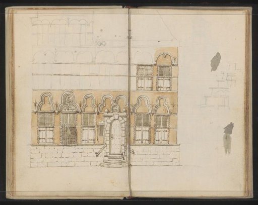 Raising of a facade
