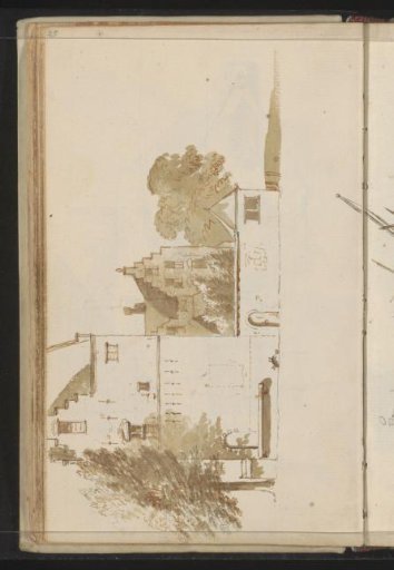Houses with stepped gables