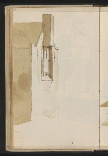 Side view of a house with a chimney