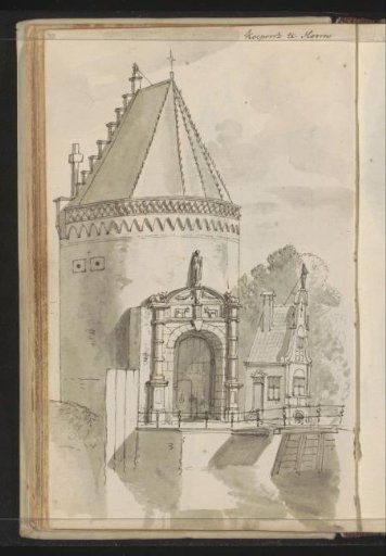 City gate in Hoorn