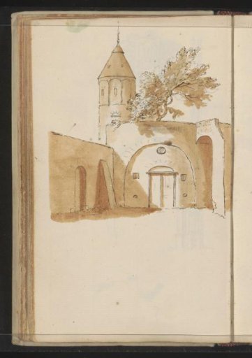 Gate with tower