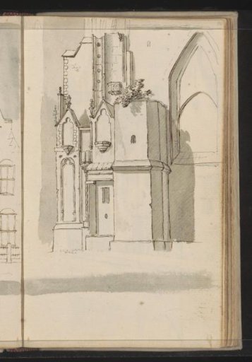 Facade of a church