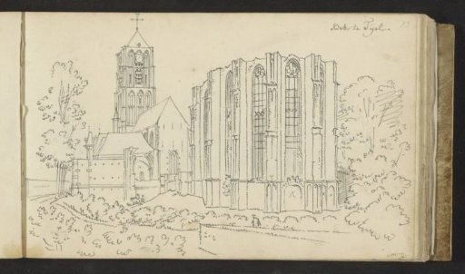 Ruin of St. Martin's Church in Tiel
