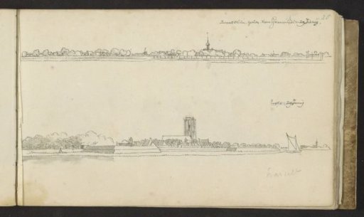 Views of Zwartsluis and Hasselt
