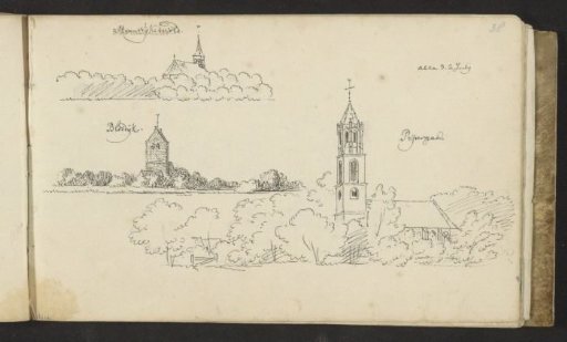 Views of Steenwijkerwold, Blesdijke, and Peperga
