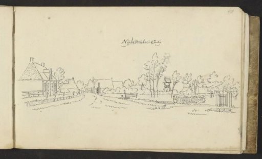Village view at Nijeholtwolde