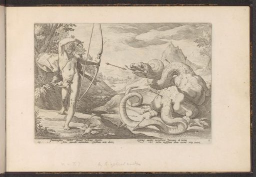 Apollo Kills the Serpent Python