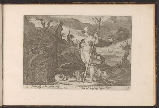 Minerva Asks Envy to Ignite Jealousy in Aglauros