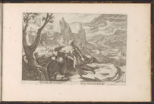 Thisbe Flees from a Lion