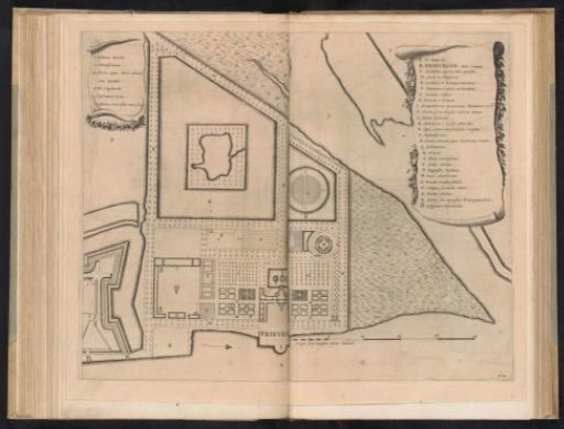 Plan of Vrijburg Palace, ca. 1636-1644