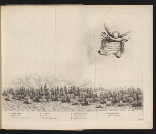 First battle with the Portuguese fleet at Itamaracá, 1640