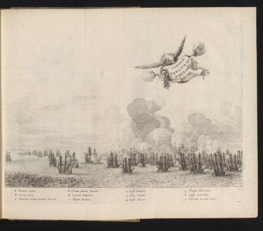 Third battle with the Portuguese fleet at Paraiba, 1640