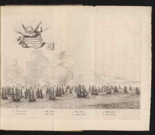 Fourth battle with the Portuguese fleet at the Rio Grande, 1640