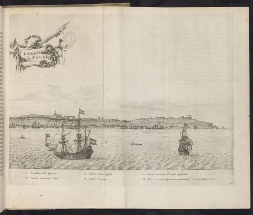 View of Luanda (right half), ca. 1641