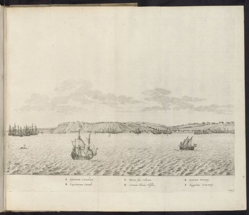 View of Luanda (left half), ca. 1641