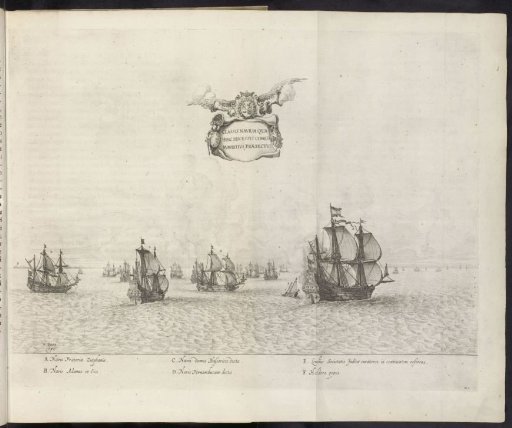 Departure of the fleet of Johan Maurits, 1636
