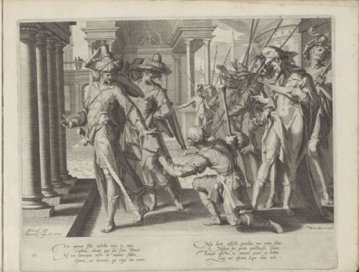 Allegory on the administration of justice