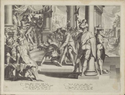 Allegory on the inviolability of the law