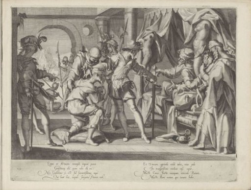 Count Willem III of Holland orders the beheading of his bailiff