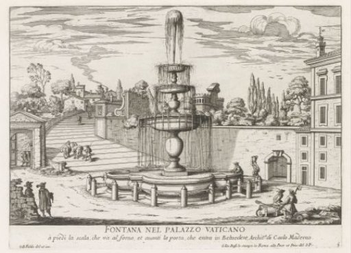 Fountain in the Vatican