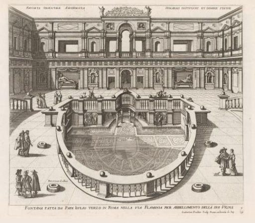 Nymphaeum in the Villa Giulia in Rome