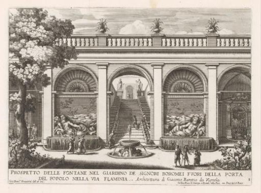 Garden of a Palace in Rome