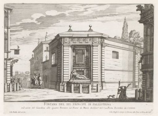 Diana Fountain of the Quattro Fontane in Rome