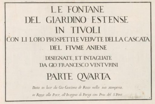 Title page with framed title
