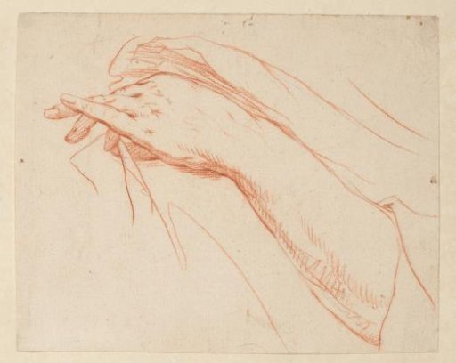 Study of a hand