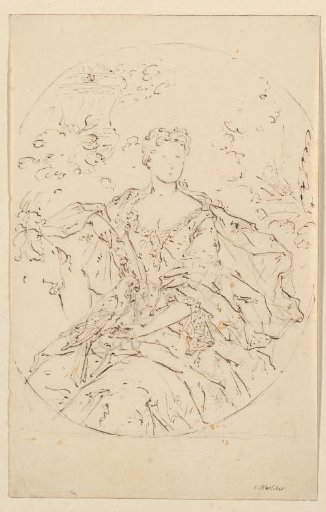 Portrait of a Woman with a Cockatoo