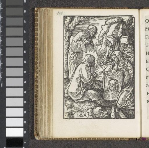 Veronica Shows the Sudarium to Mary and John
