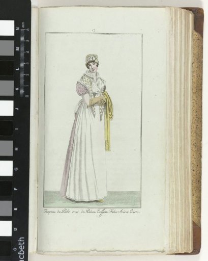 Elegance, or Journal of Fashion, Luxury and Taste for Ladies, July 1807, No. 17: Straw Hat...