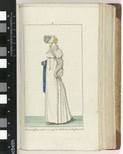 Elegantia, or Journal of Fashion, Luxury, and Taste for Ladies, April 1807, No. 9: Fond de Taffetas...