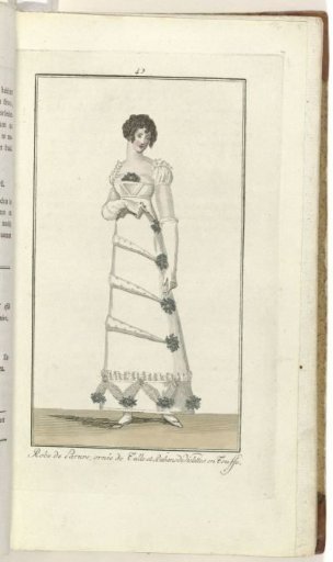 Elegantia, or Journal of Fashion, Luxury, and Taste for Ladies, April 1808, No. 43: Parure Dress...