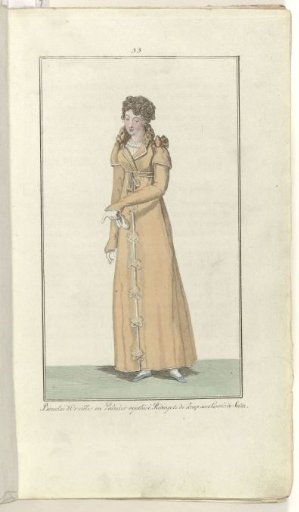 Elegantia, or Journal of Fashion, Luxury, and Taste for Ladies, January 1808, No. 33: Earrings in Agatized Palm....