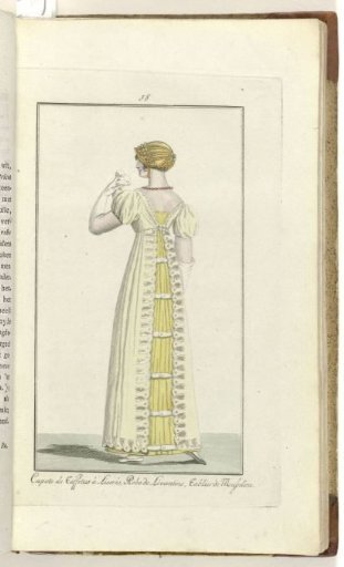 Elegance, or Journal of Fashion, Luxury, and Taste for Ladies, October 1808, No. 58: Taffeta Bonnet...