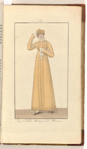 Elegance, or Journal of Fashion, Luxury, and Taste for Ladies, December 1808, No. 63: Velvet Toque...