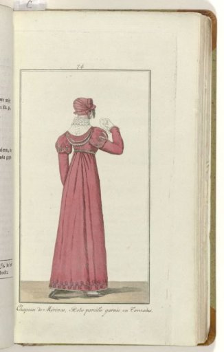 Elegantia, or journal of fashion, luxury, and taste for ladies, March 1809, No. 74: Mérinos Hat...