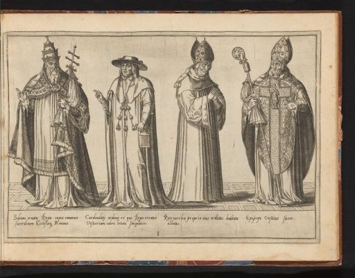 Four ecclesiastical prelates